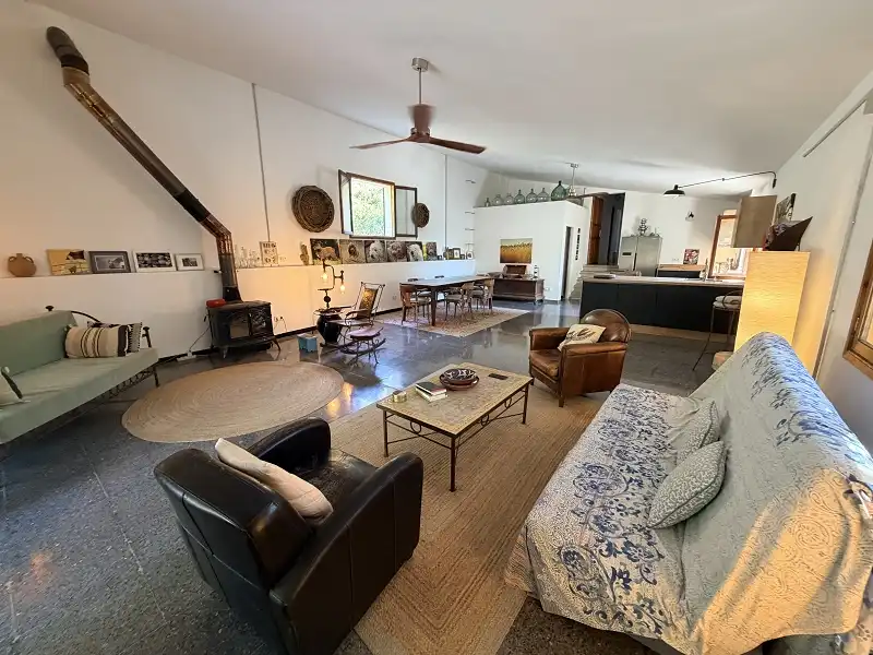 Sala d'estar de Casa o xalet en venda en Llucmajor amb Jardí privat, Terrassa i Traster
