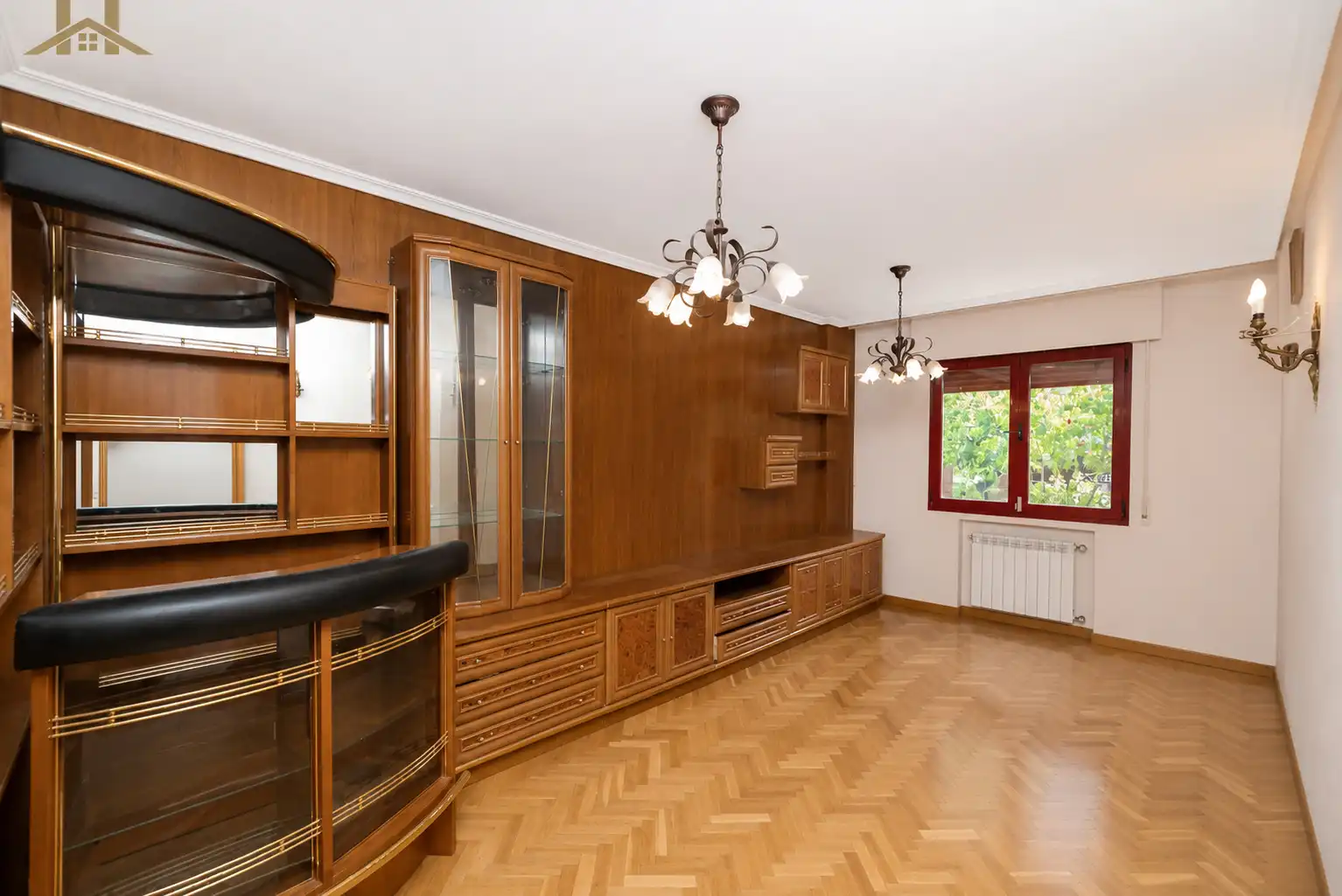 Sala de estar de Piso en venta en Villanueva del Pardillo con Calefacción, Parquet y Horno