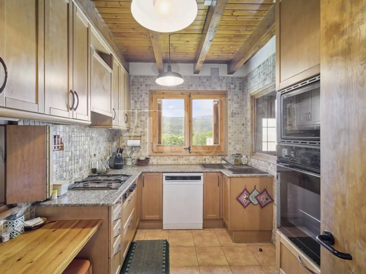 Kitchen of Houses for sale in Puigcerdà  with Heating, Private garden and Parquet flooring