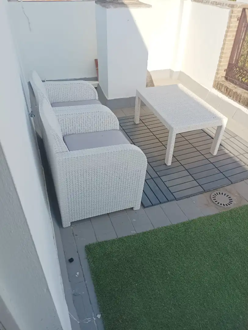 Terrace of Houses for sale in Sevilla  with Air Conditioner, Private garden and Parquet flooring