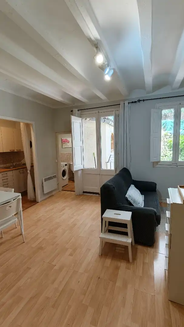 Sala d'estar de Apartament de lloguer en Manresa amb Moblat
