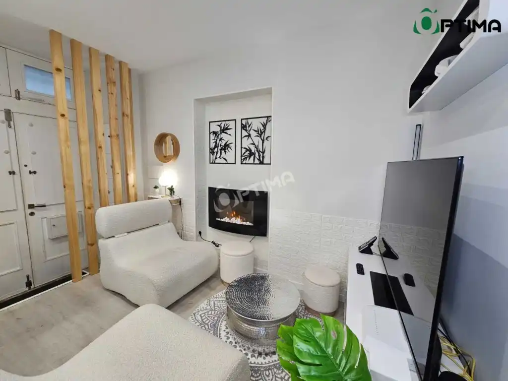 Sala de estar de Piso de alquiler en Santiago de Compostela 