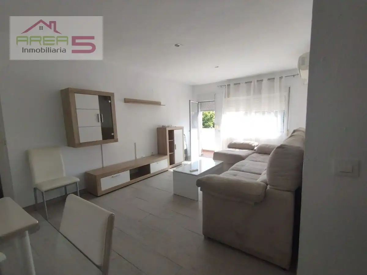 Living room of Flat for rent in Mérida  with Air Conditioner, Furnished and Washing machine