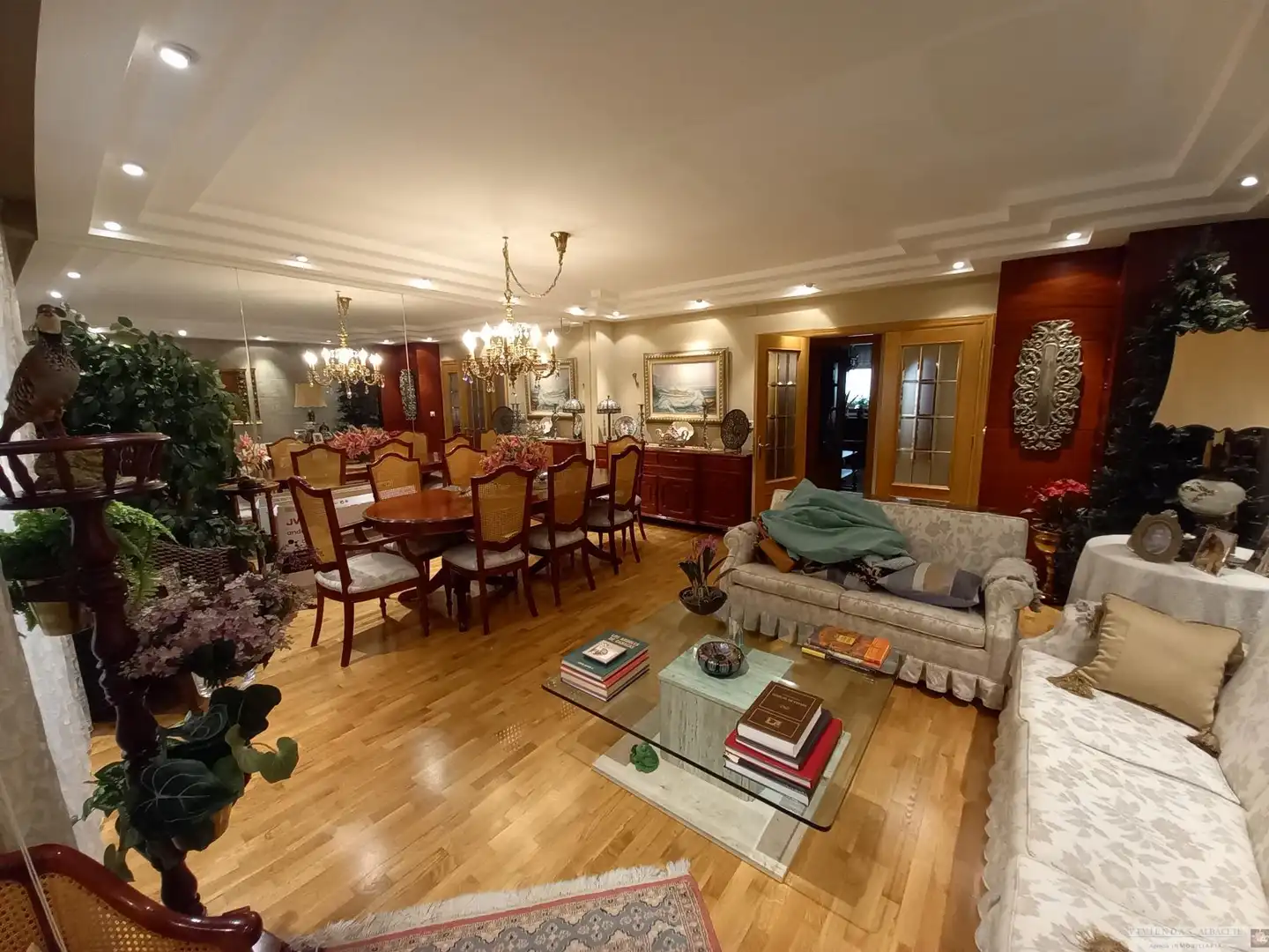 Sala de estar de Piso en venta en  Albacete Capital con Aire acondicionado, Calefacción y Parquet