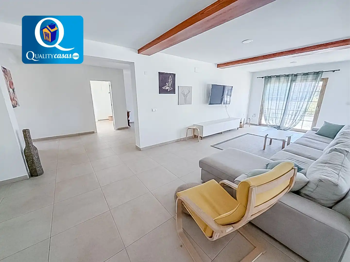 Sala de estar de Casa o chalet en venta en Mutxamel con Aire acondicionado, Calefacción y Terraza