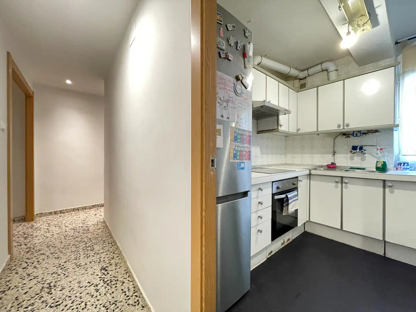 Küche von Wohnung zum Verkauf in Ejea de los Caballeros mit Terrasse, Abstellraum und Möbliert