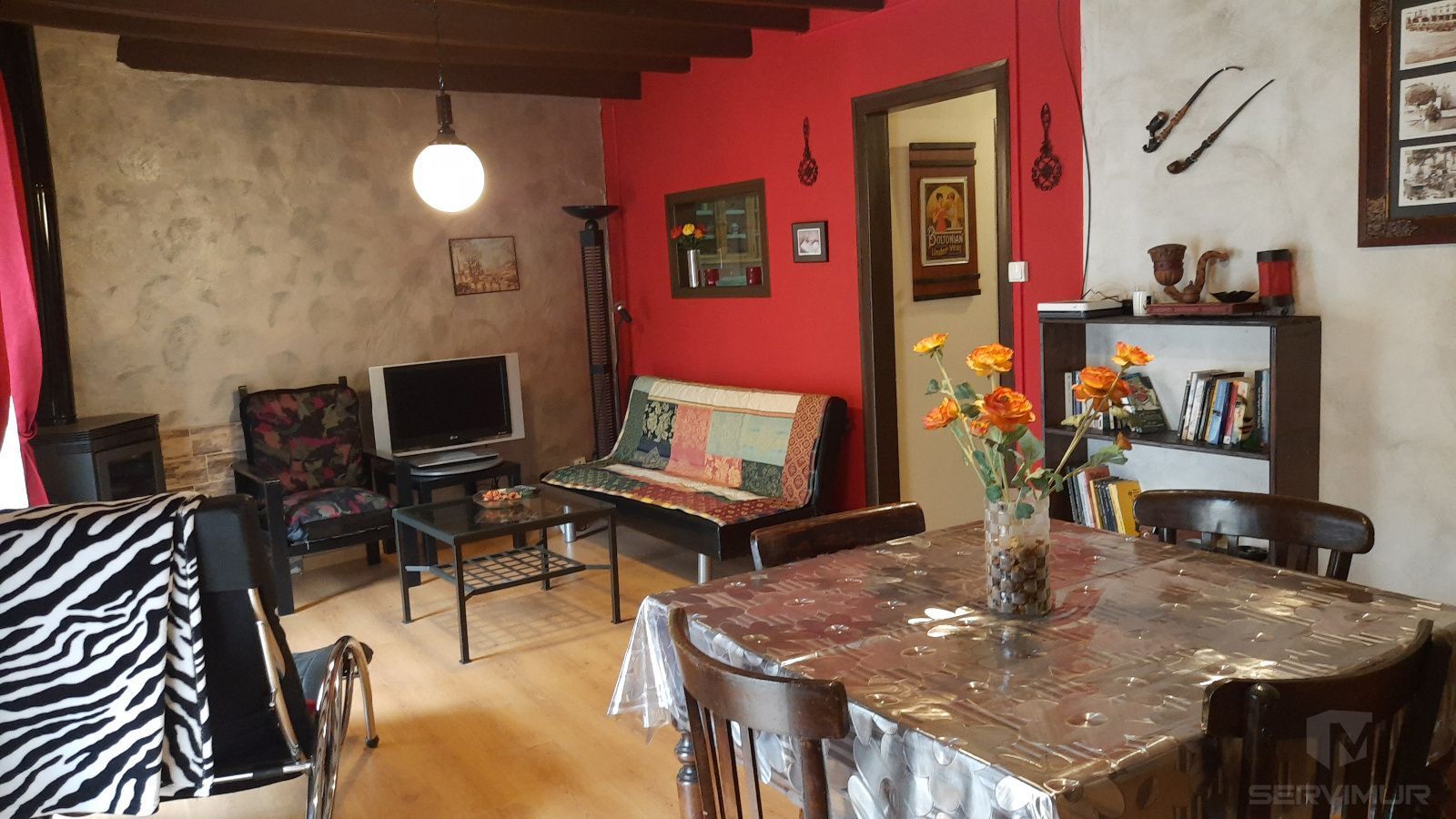 Living room of House or chalet for sale in Seva