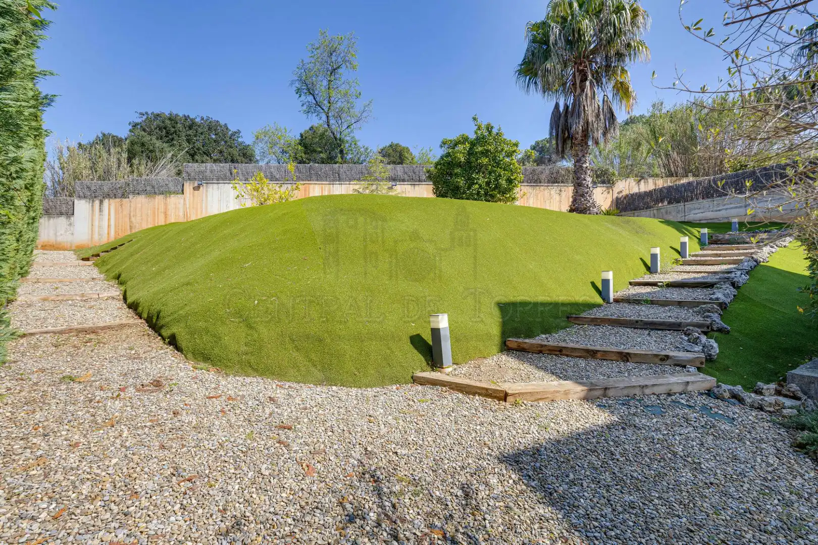 Jardí de Casa o xalet en venda en Sant Cugat del Vallès amb Aire condicionat, Calefacció i Jardí privat