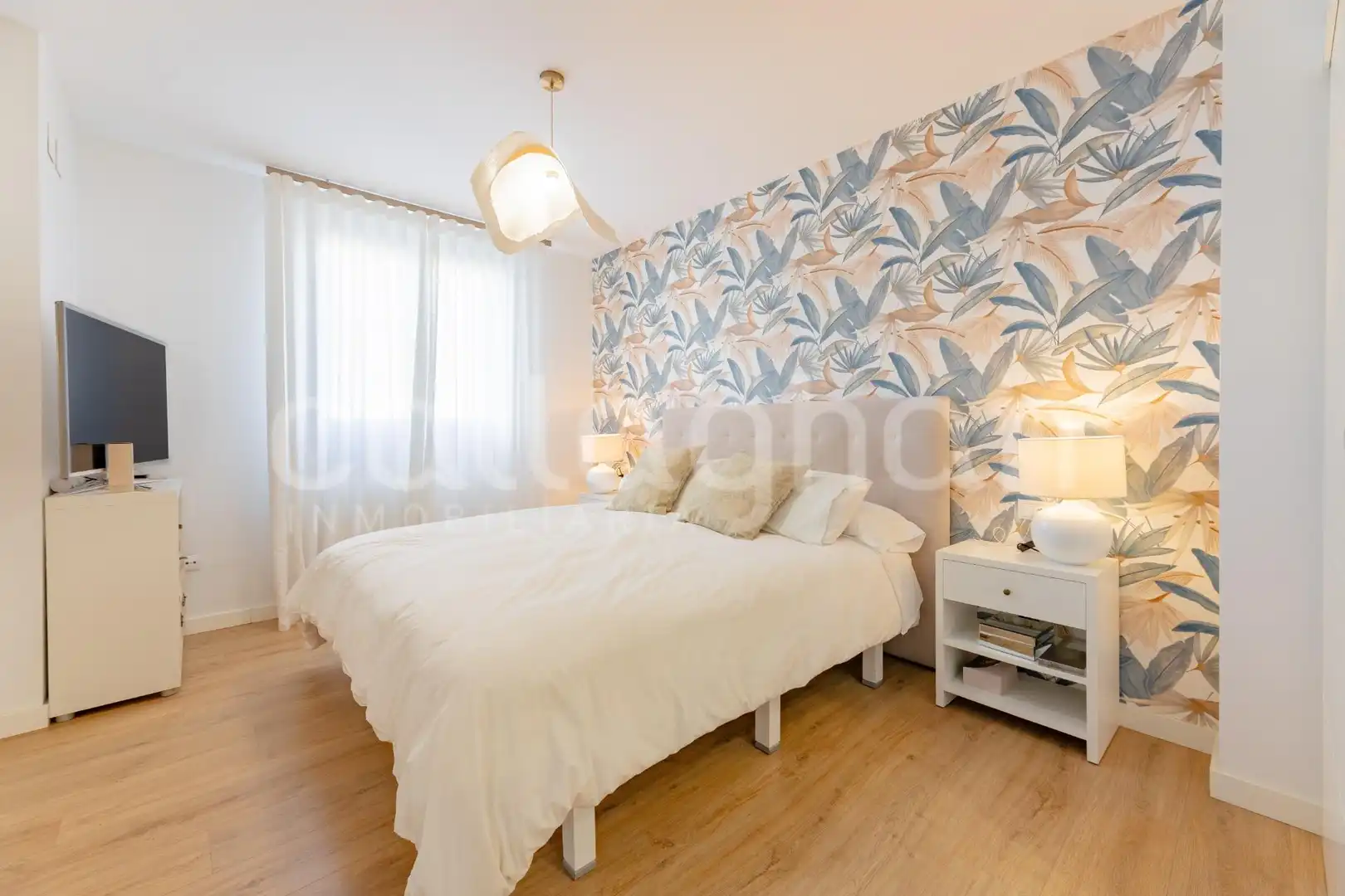 Habitación de Casa adosada en venta en Rocafort con Aire acondicionado, Calefacción y Jardín privado