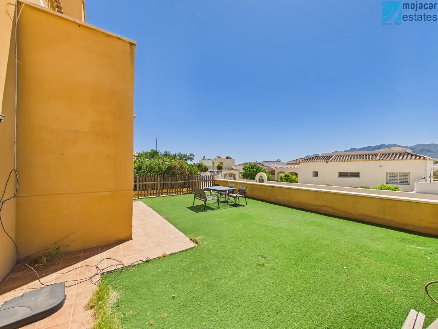 Jardí de Casa adosada en venda en Los Gallardos amb Aire condicionat, Jardí privat i Terrassa