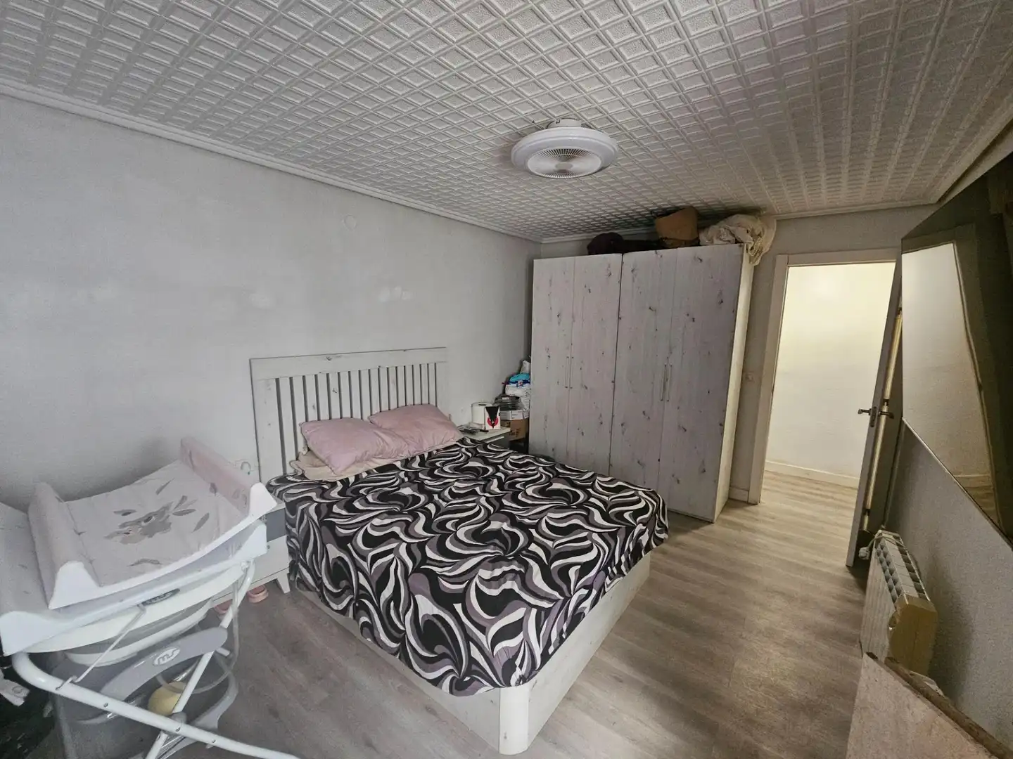 Schlafzimmer von Wohnung zum Verkauf in Sedaví mit Klimaanlage, Heizung und Balkon