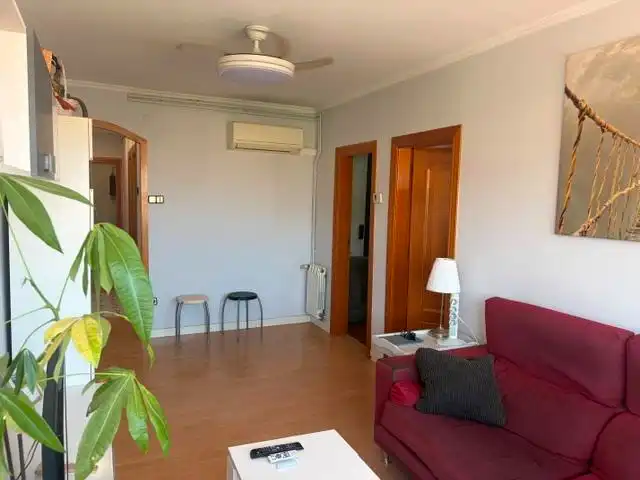 Sala de estar de Piso en venta en Sant Feliu de Llobregat con Calefacción y Parquet