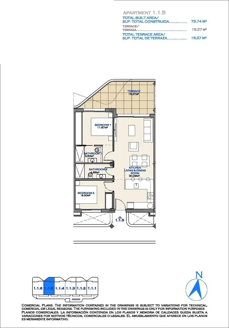 Apartamento con piscina en venta en Las Lomas de Rame - Bahía Bella, imagen 14