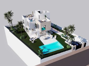 Villa con piscina in vendita a Balcón de Finestrat - Terra Marina
