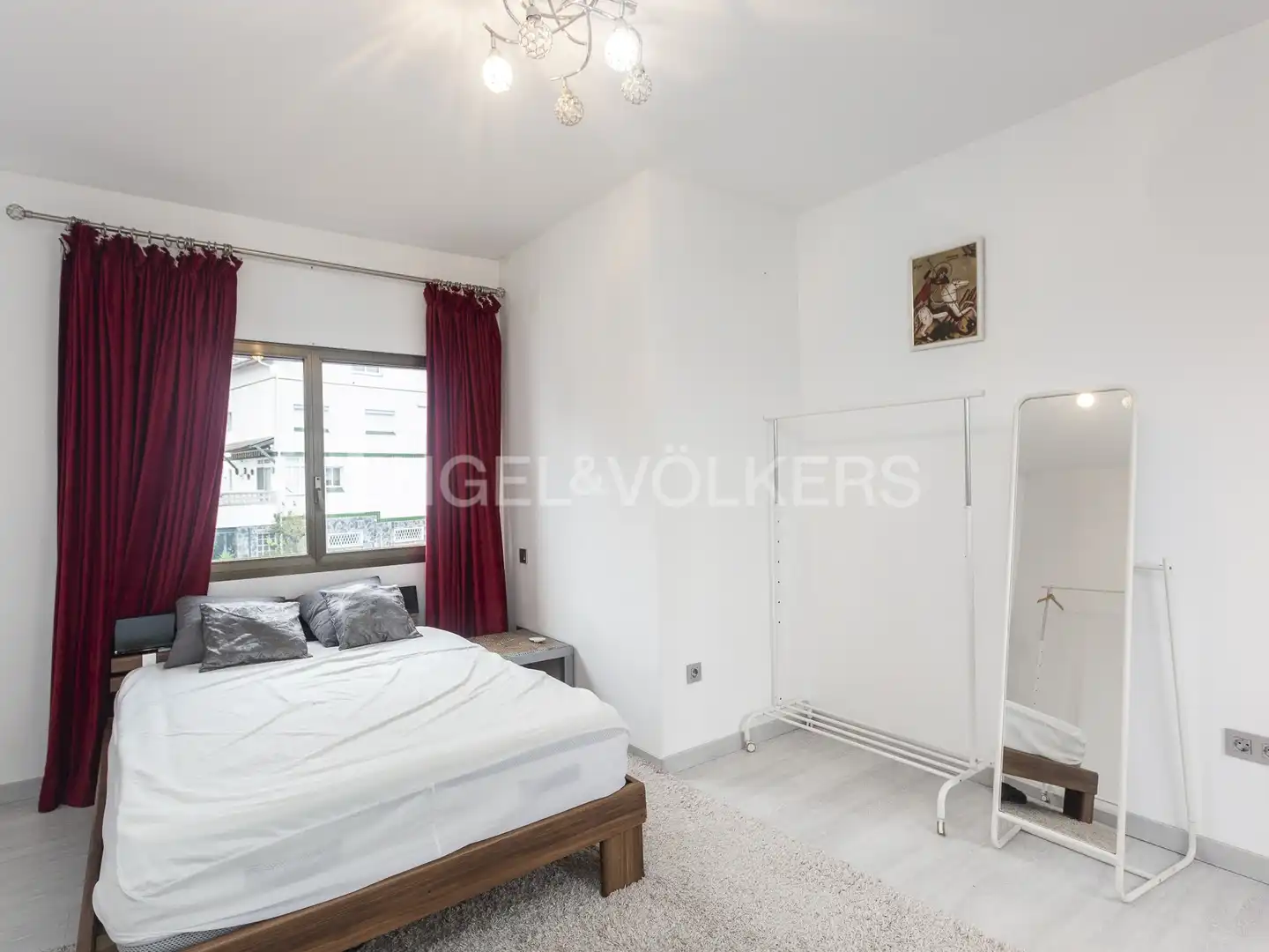 Bedroom of Houses for rent in Castelldefels  with Air Conditioner, Heating and Private garden