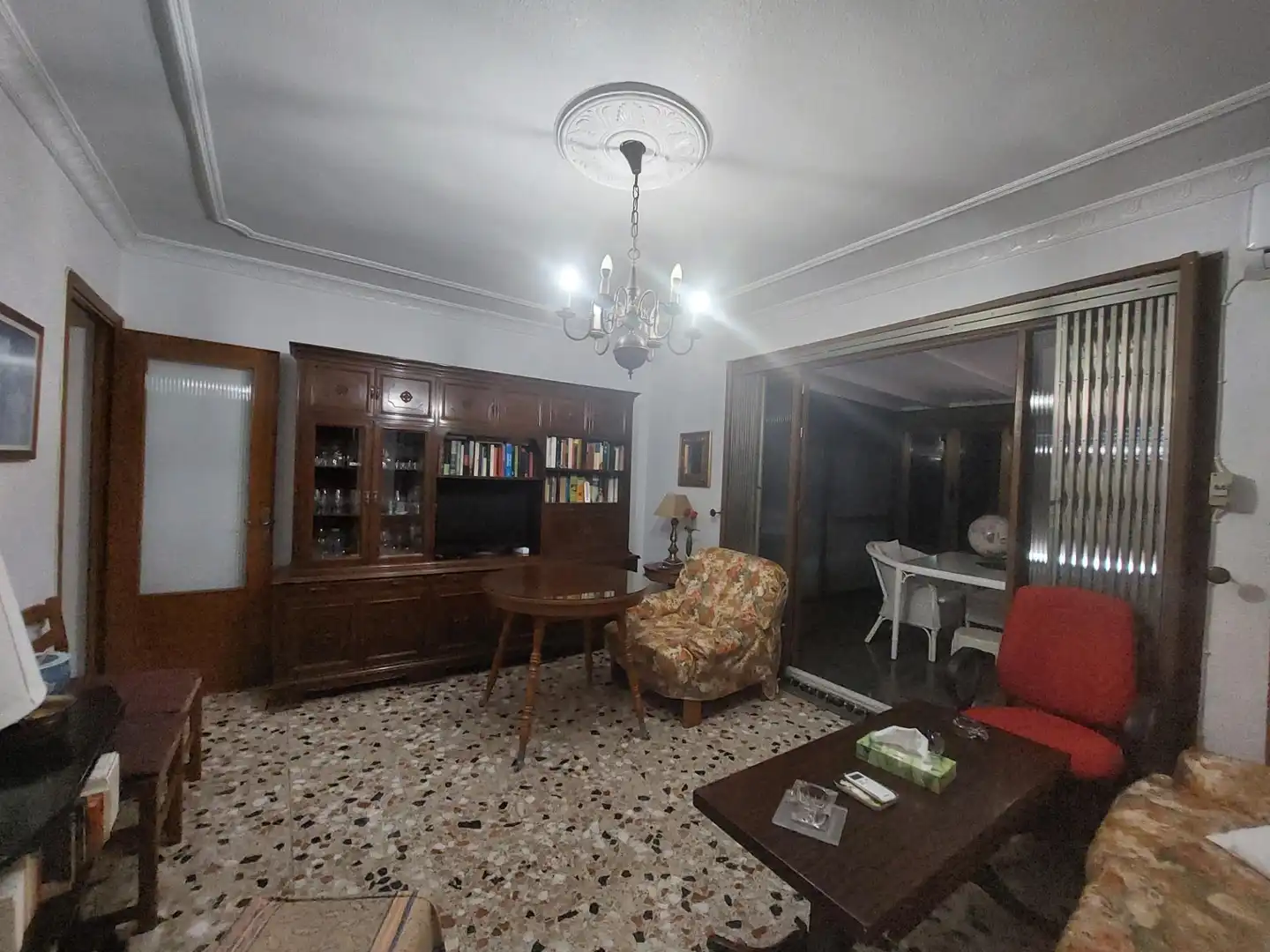 Sala de estar de Ático en venta en Almería con Aire acondicionado y Terraza
