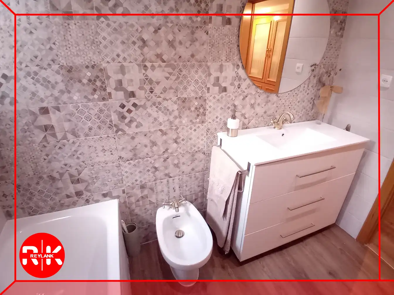 Baño de Piso de alquiler en Coslada con Aire acondicionado, Calefacción y Terraza