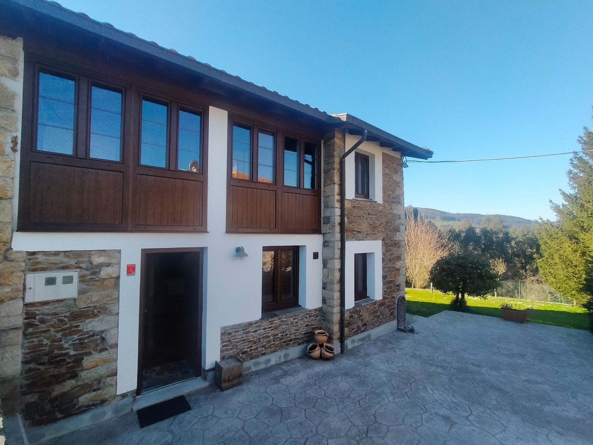Exterior view of House or chalet for sale in Pravia  with Heating and Private garden