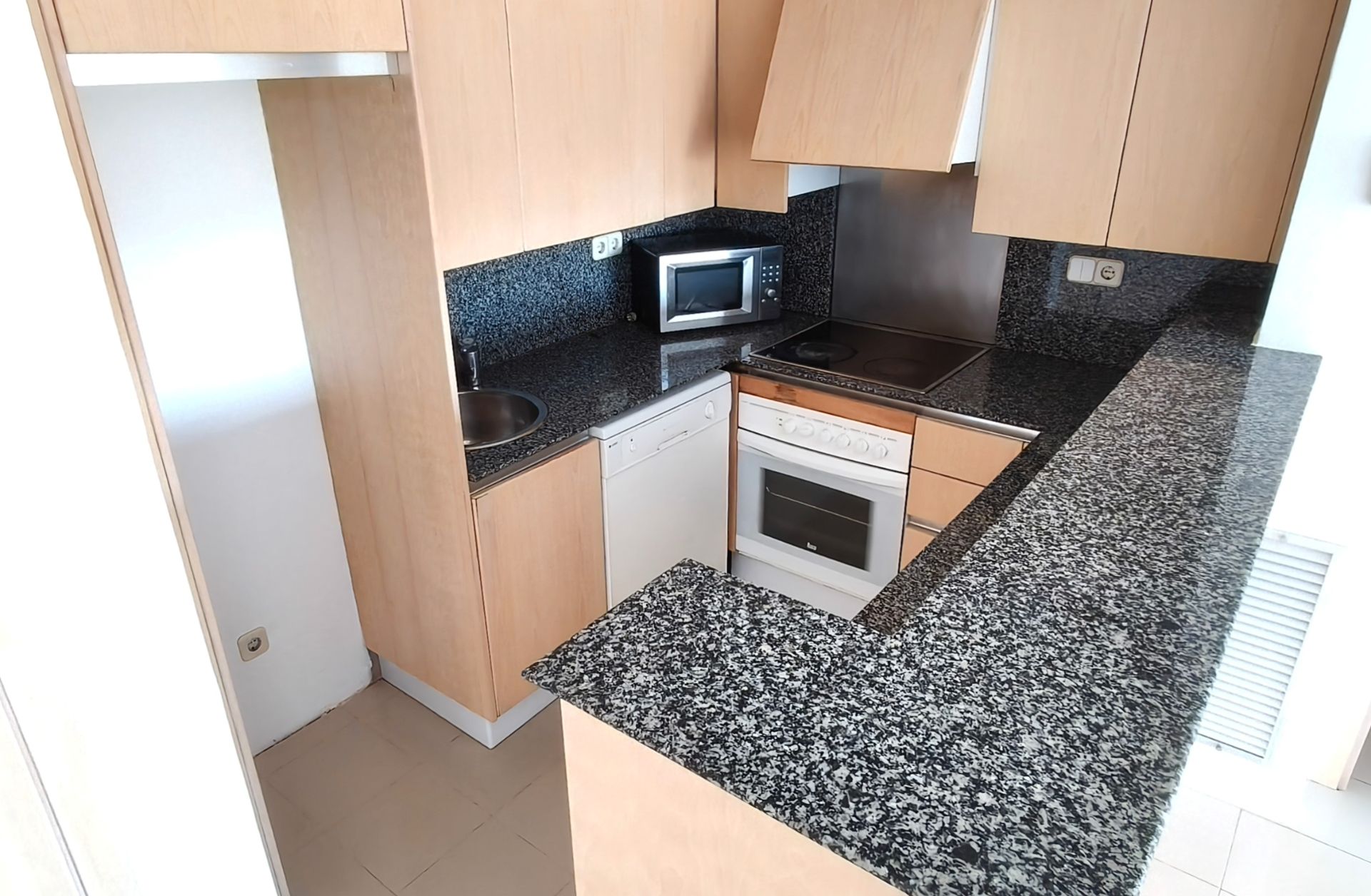 Kitchen of Flat for sale in Sabadell  with Air Conditioner, Heating and Oven