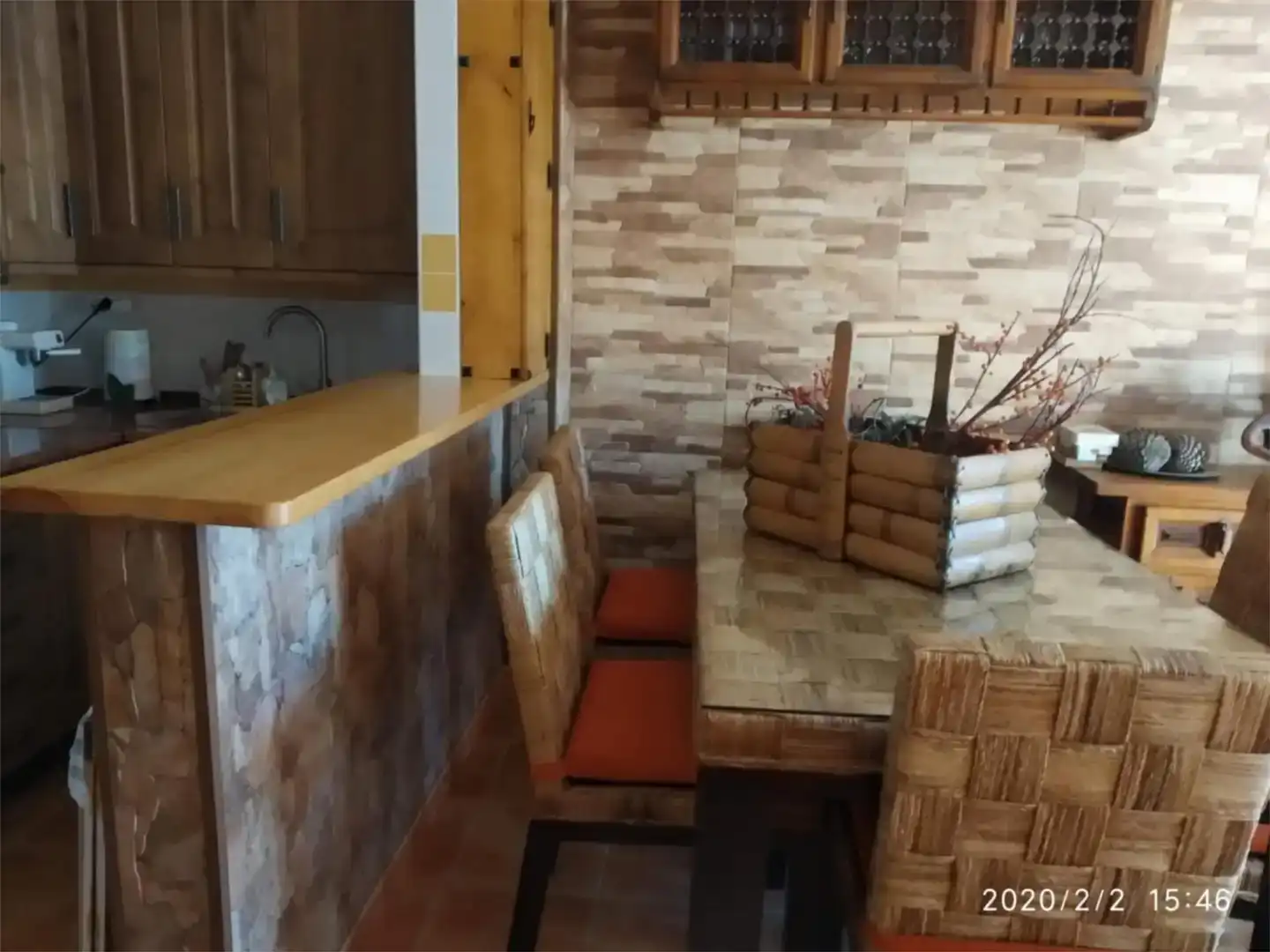Cocina de Apartamento en venta en Fondón con Trastero, Amueblado y Microondas