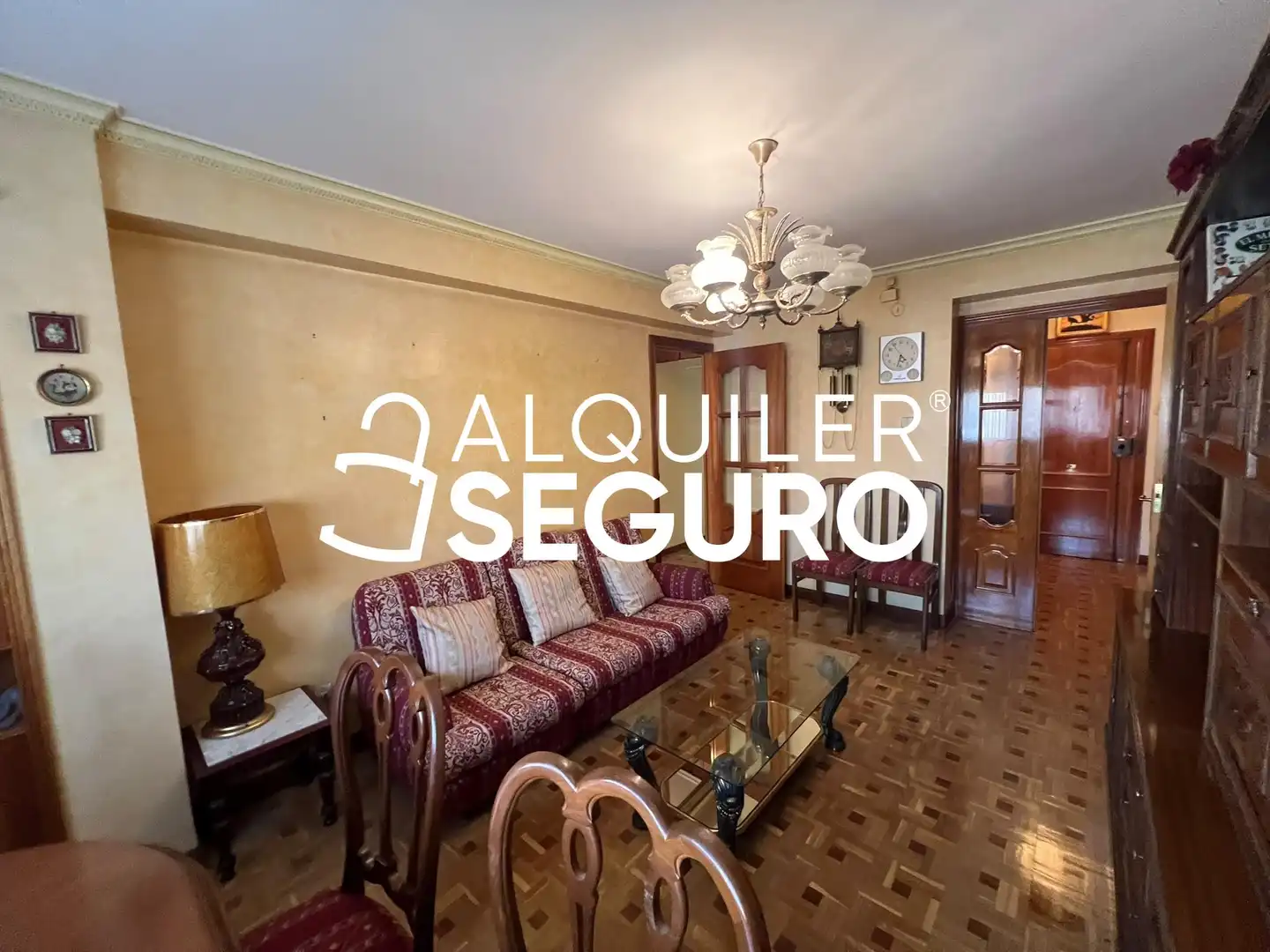 Sala de estar de Piso de alquiler en Fuencarral - El Pardo