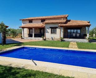 Swimming pool of House or chalet for sale in Ahigal  with Air Conditioner, Heating and Storage room