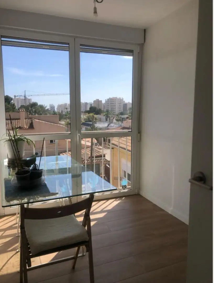 Balcony of Flat for rent in El Campello  with Air Conditioner, Heating and Furnished