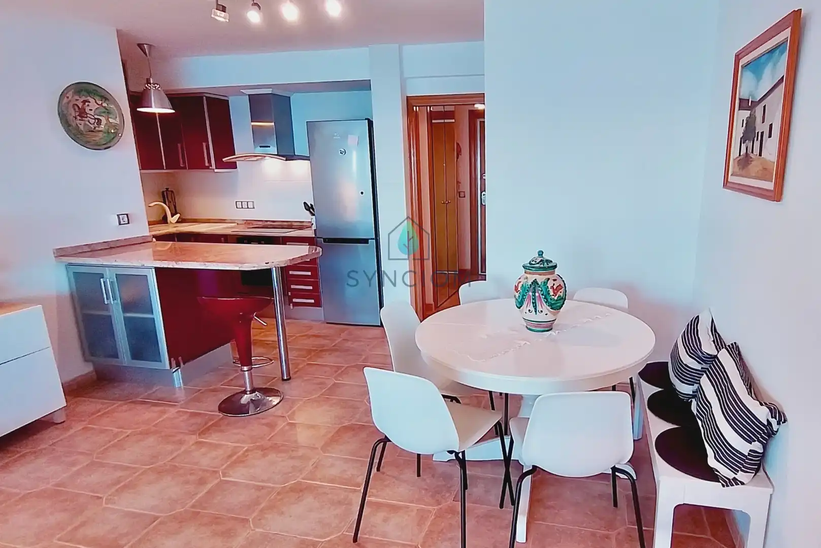 Cocina de Piso en venta en Sueca con Calefacción, Terraza y Trastero