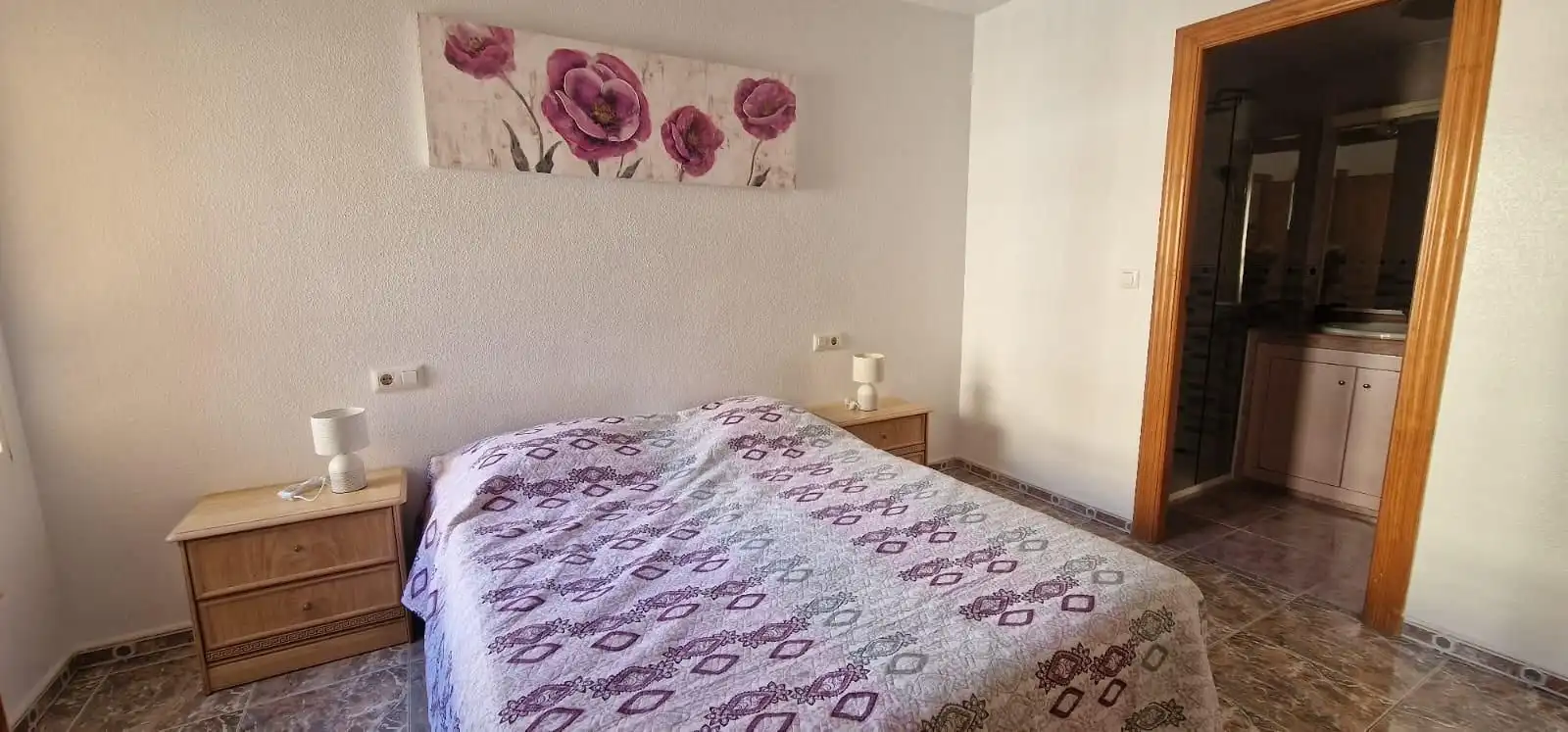 Bedroom of Flat for rent in Águilas  with Air Conditioner and Furnished