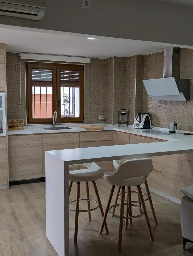Kitchen of Detached homes for sale in Écija  with Air Conditioner, Parquet flooring and Oven