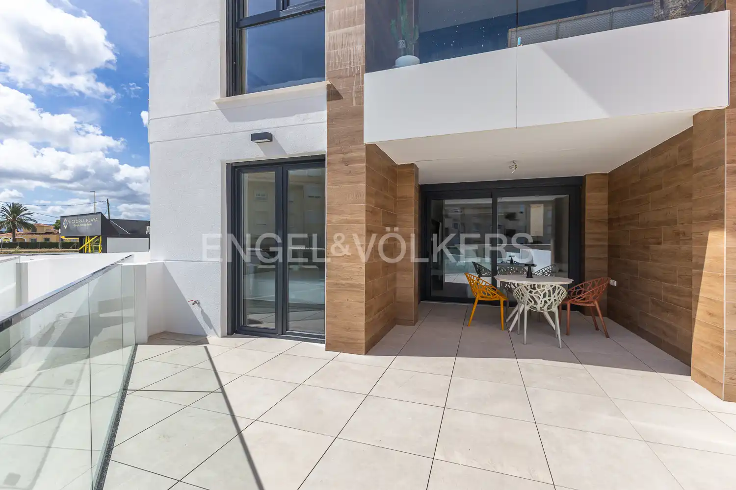 Terrasse von Wohnung zur Miete in Dénia mit Klimaanlage, Heizung und Privatgarten