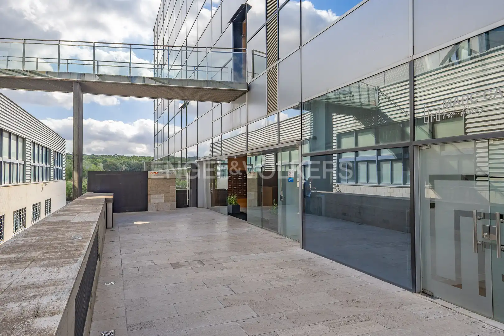 Terraza de Oficina de alquiler en Sant Cugat del Vallès