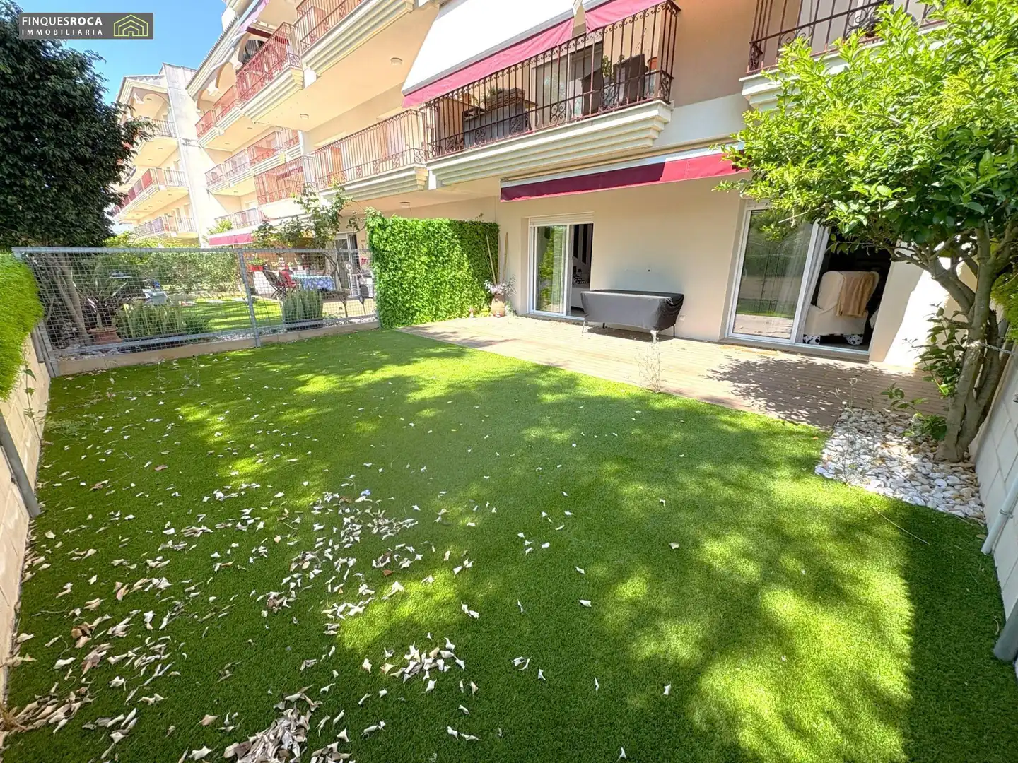 Terrassa de Apartament en venda en La Ràpita amb Aire condicionat, Calefacció i Jardí privat
