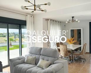 Living room of House or chalet to rent in Guillena  with Air Conditioner and Swimming Pool