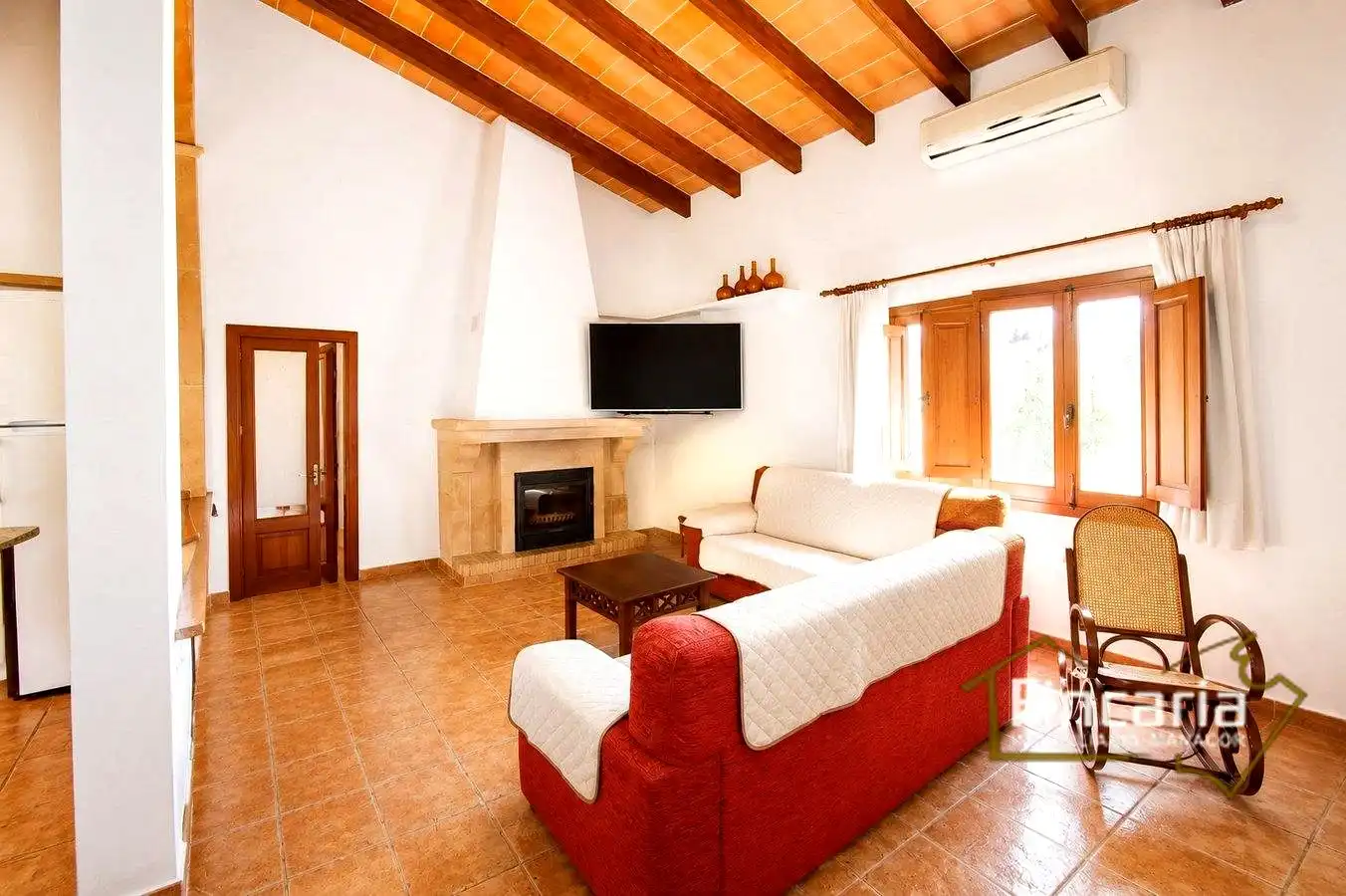 Living room of Country homes for sale in Manacor  with Air Conditioner, Private garden and Terrace