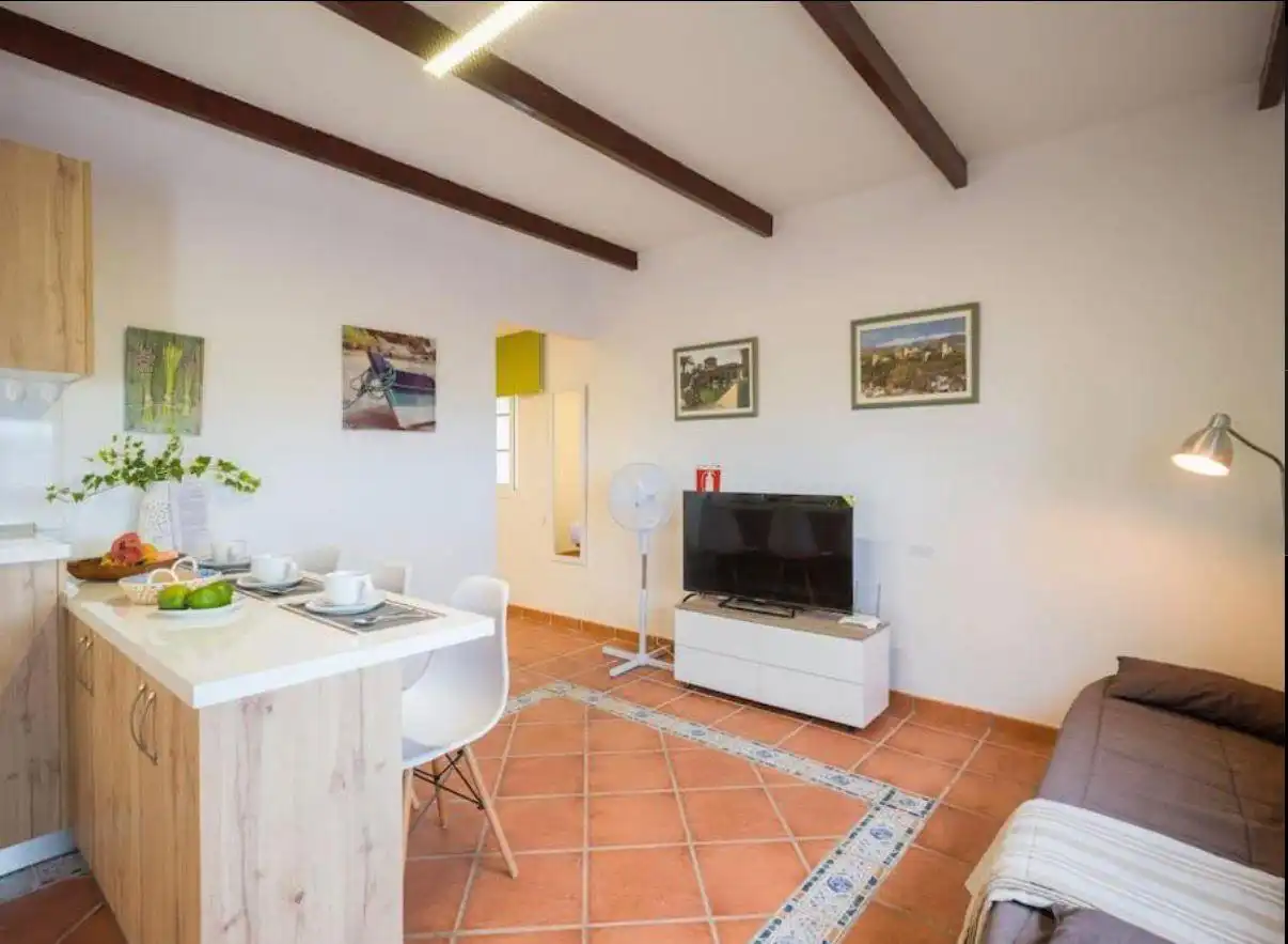 Living room of Country homes for sale in Gáldar  with Air Conditioner, Private garden and Parquet flooring