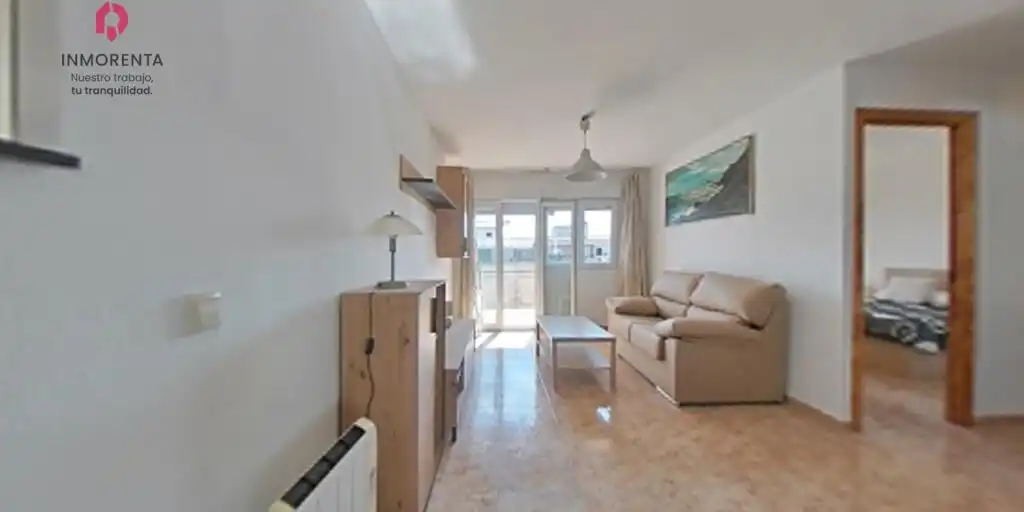 Sala de estar de Piso de alquiler en Madrid con Calefacción, Jardín privado y Terraza