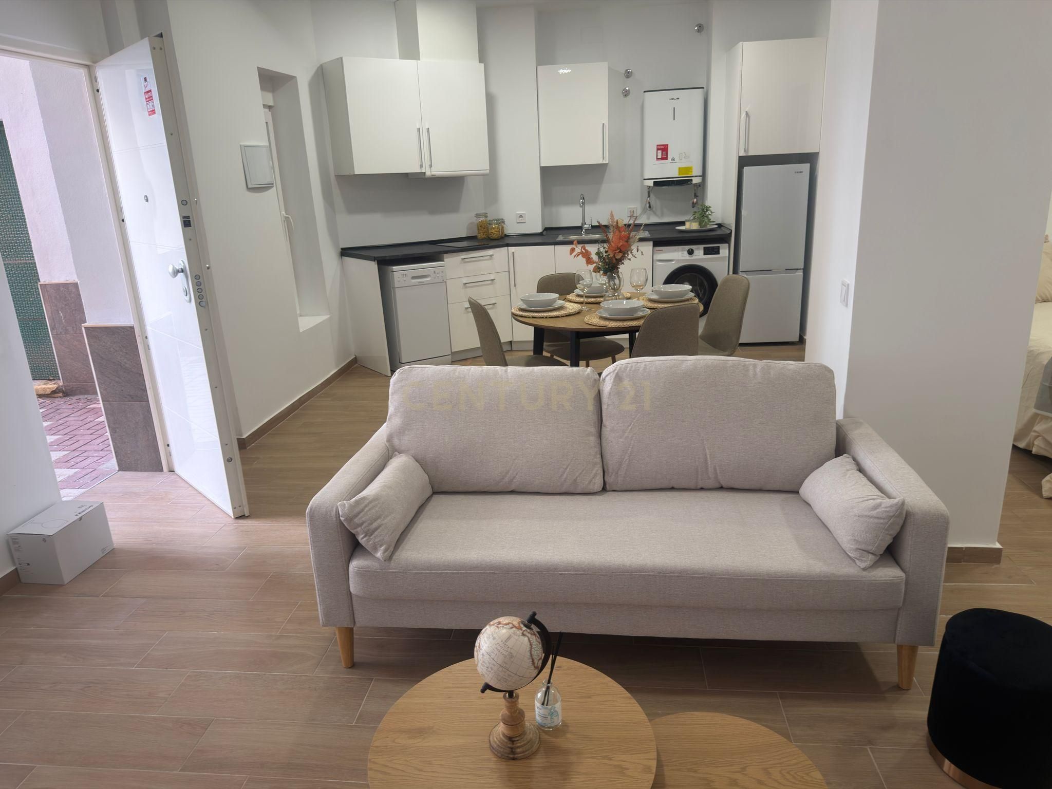 Sala d'estar de Pis en venda en Málaga Capital amb Aire condicionat i Rentadora