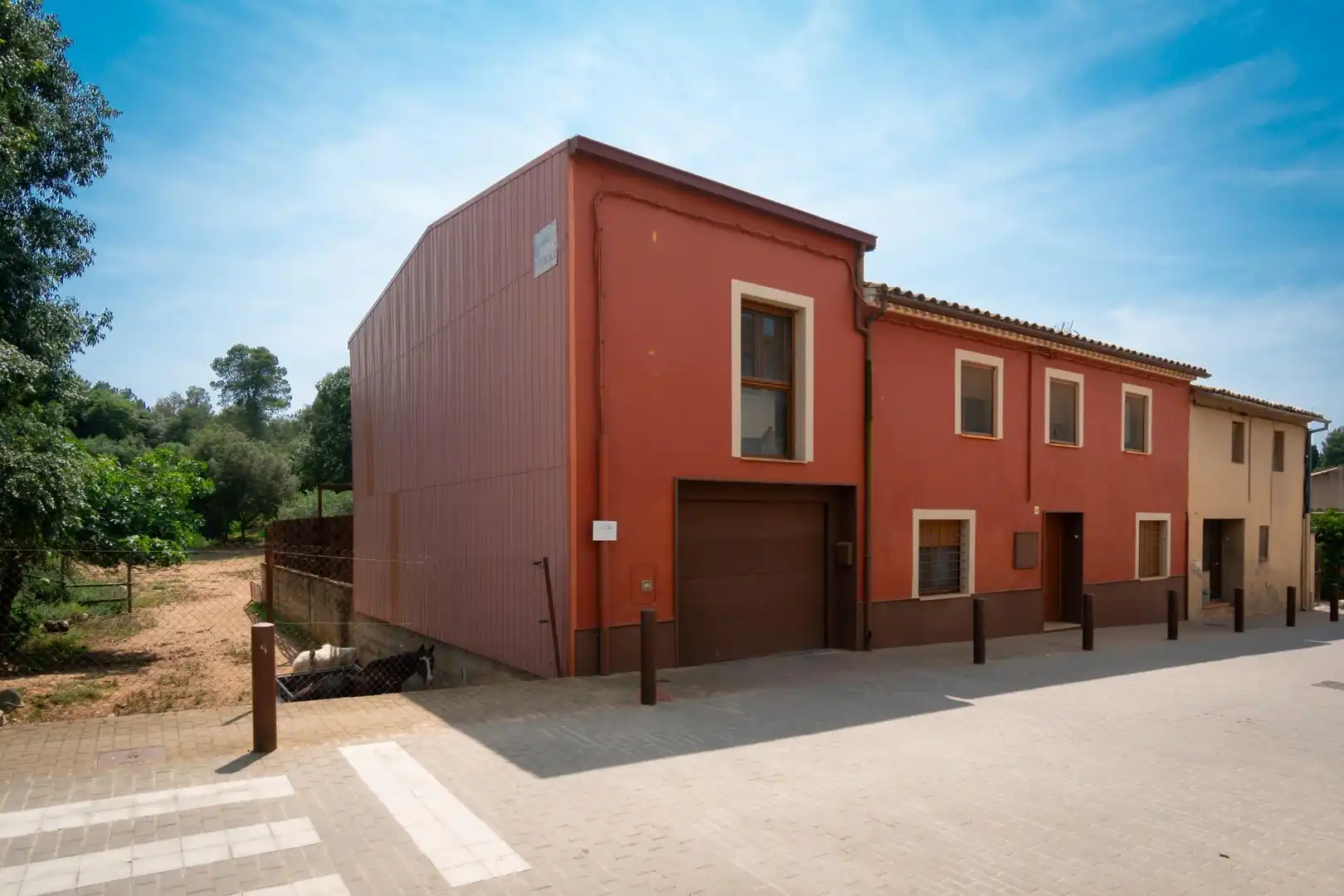 Vista exterior de Casa o xalet en venda en Forallac amb Calefacció, Jardí privat i Terrassa