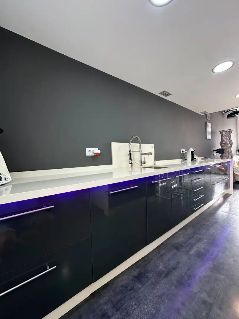 Cocina de Casa adosada en venta en Cartagena con Aire acondicionado, Calefacción y Amueblado