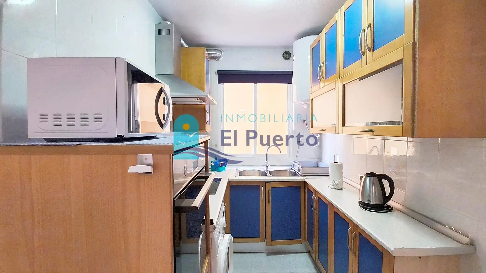 Cocina de Apartamento en venta en Mazarrón con Aire acondicionado, Calefacción y Terraza