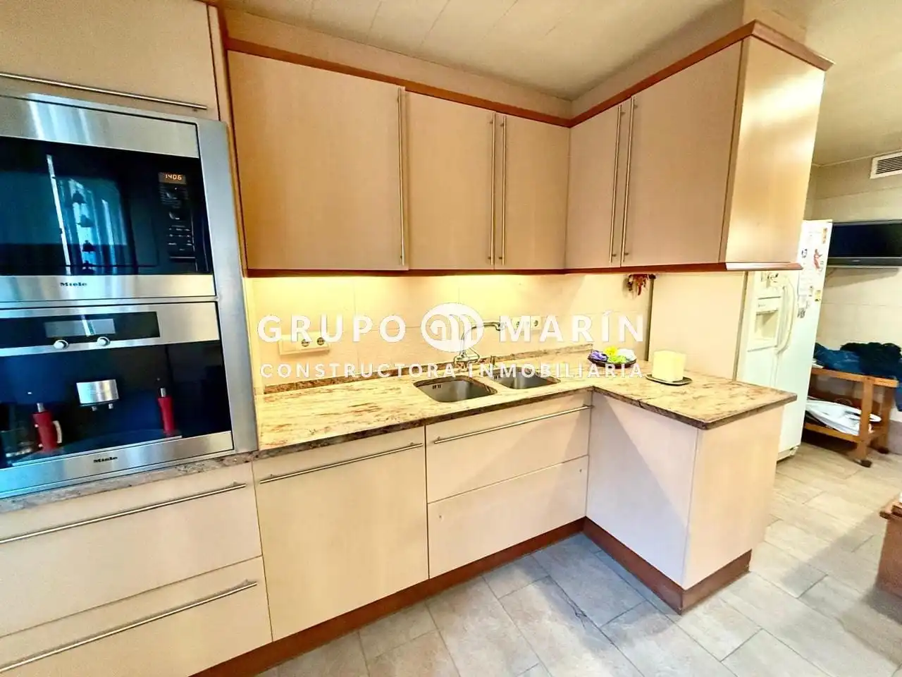 Cocina de Piso en venta en Vilassar de Mar con Terraza y Amueblado