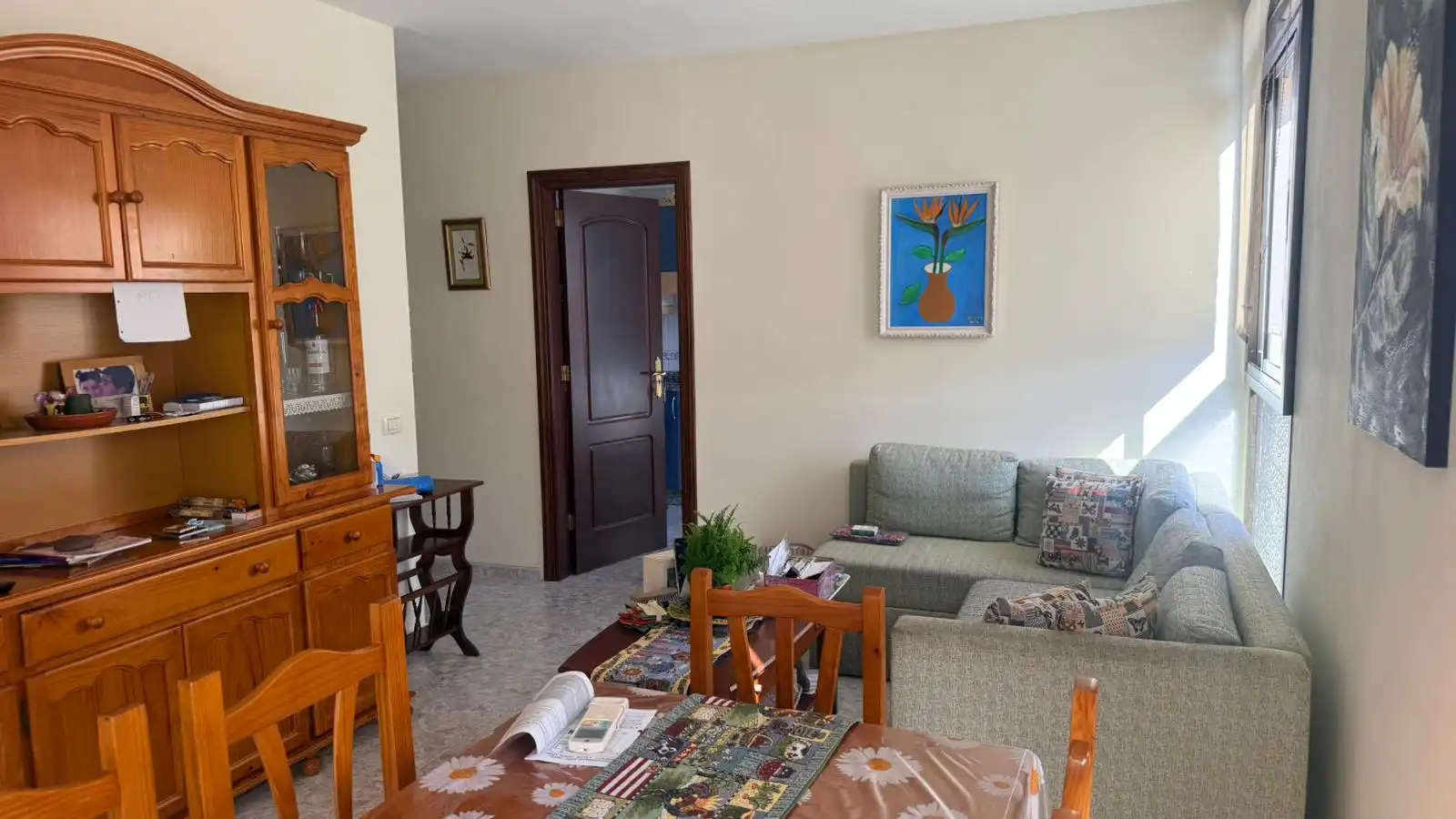 Wohnzimmer von Wohnung zur Miete in Candelaria mit Klimaanlage, Abstellraum und Möbliert