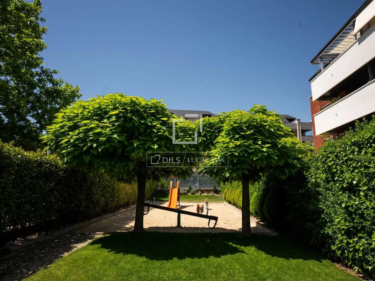 Garten von Wohnung zur Miete in Majadahonda mit Klimaanlage, Heizung und Privatgarten