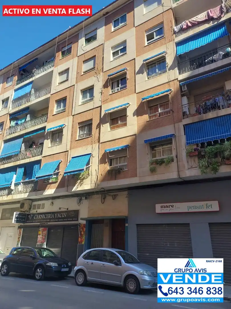 Flat for sale in NOU D'OCTUBRE, 46, Plaza Elíptica - República Argentina, Centro ciudad, Gandia