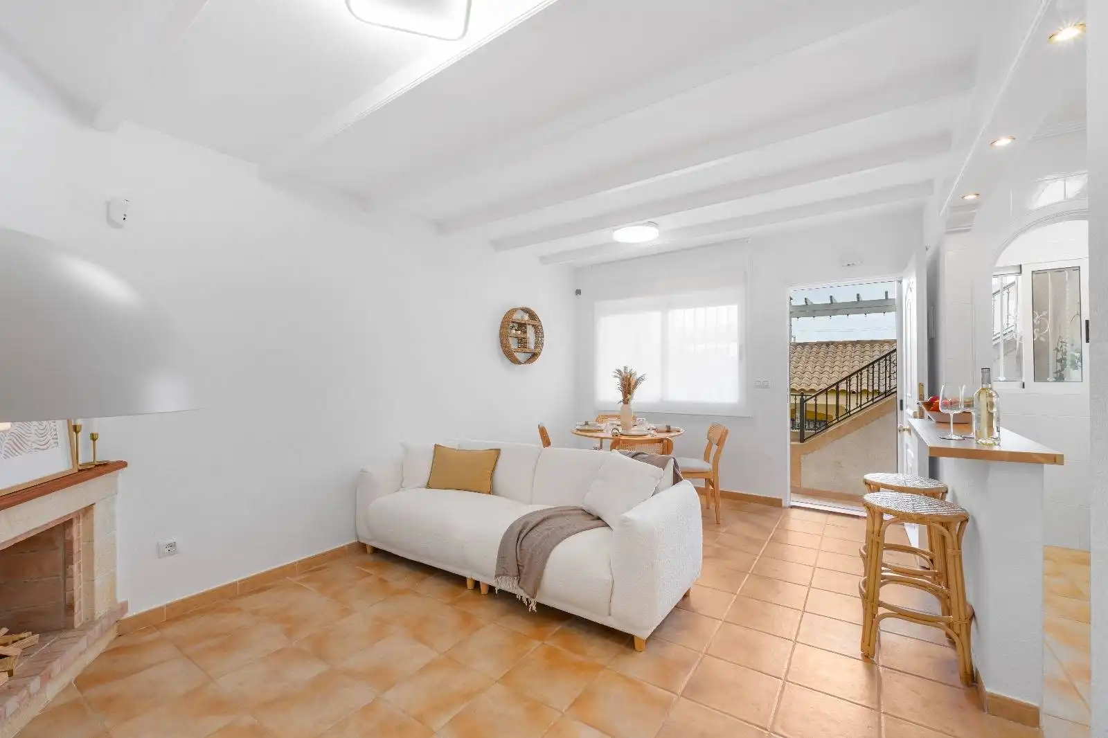 Sala de estar de Apartamento en venta en Orihuela con Aire acondicionado, Calefacción y Jardín privado