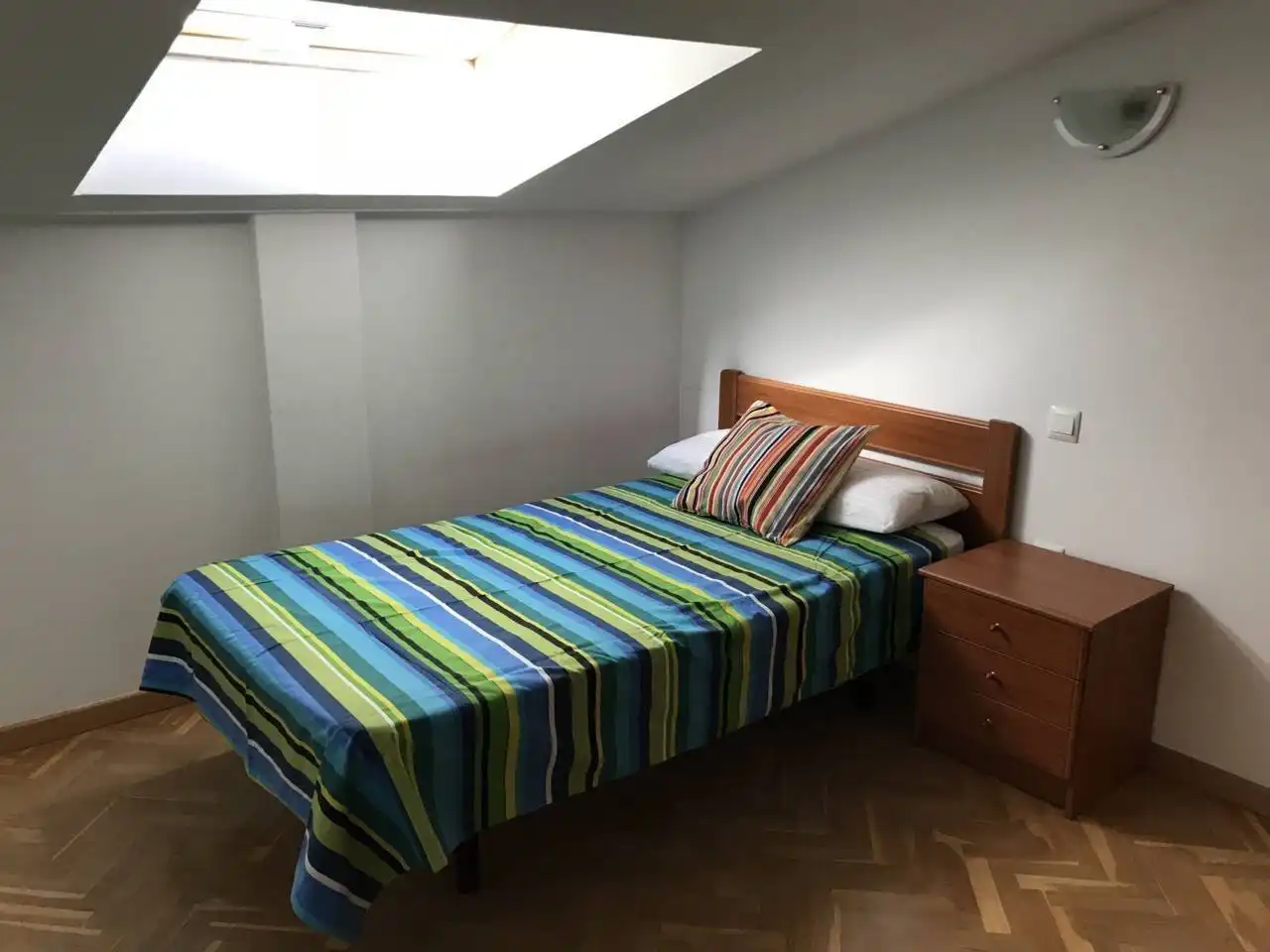 Schlafzimmer von Maisonette zur Miete in Toledo mit Heizung, Möbliert und Balkon
