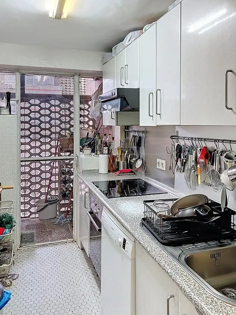 Cocina de Piso en venta en Madrid con Calefacción, Parquet y Terraza