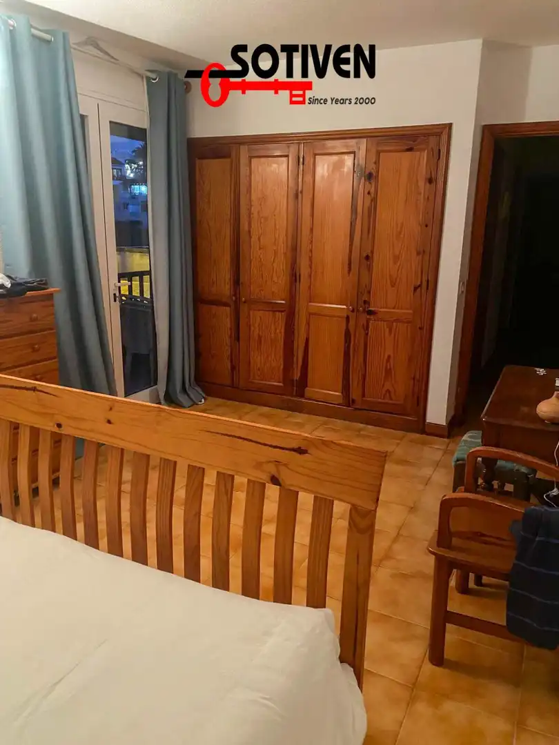 Schlafzimmer von Dachboden zur Miete in Santiago del Teide mit Terrasse