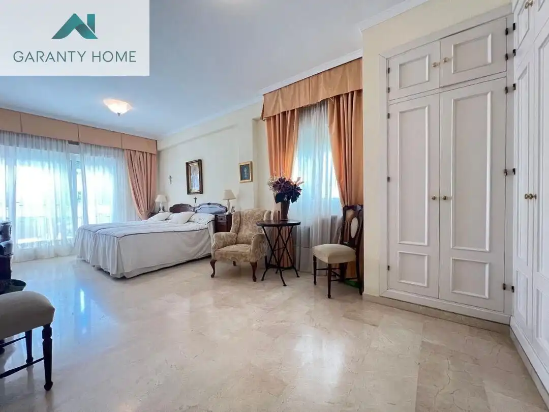 Bedroom of Flat for rent in Benalmádena  with Air Conditioner, Heating and Private garden